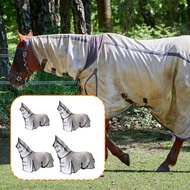 [lzdjlmy1zs] Lightweight Mesh Fly Rug Horse Blanket Sun Protection Equine Turnout Sheet for Outdoor 