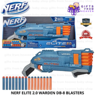 NERF ELITE 2.0 WARDEN DB-8 BLASTERS
