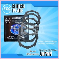 ✢ ◨ FCC CLUTCH LINING TMX155/TMX125 FCC03