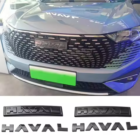 Haval New Logo Emblem Badge Sticker For GWM Haval Dargo 2020-2023 H6 PHEV Front Rear Grille Hood