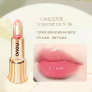 ลิปสติกเปลี่ยนสีตามอุณหภูมิบำรุงปาก NOVO FLOWER CRYTAL COLORS CHANGING LIPSTICK 5923