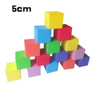 Kindergarten Foam Building Blocks Square Bricks Sponge Construction Zone Childrens Bricks Toys EVA C