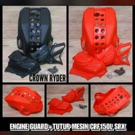 MESIN Honda CRF 150 engine cover set engine cover + Honda CRF 150 engine block