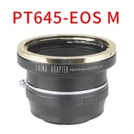 กล้องดิจิตอล Leina PT645 Mirrorless Medium Format Lens Adapter Ring PENTAX 645 FA พร้อมกล้องดิจิตอลแ