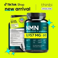 Thinbi NMN- NAD+ Supplement – NMN | Resveratrol – Supports Cellular Energy & NAD+ Levels - Vitamin D