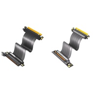 User-Friendly PCIE 4.0 Extension Cable 16x Shielded High Speed GPU Riser Cable with PCI Express Port