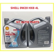 ORIGINAL SHELL MALAYSIA Helix HX8 SP 0W-20 4L
