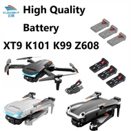 XT9 K101 Z608 Mini Drone Battery 3.7v 1800mAh Backup Spare Original Accessories  USB Charging Cable 