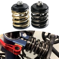 Rear Shock Absorber For Brompton Folding Bike Suspension Accessories Titanium Ti Axis Stainless Steel Spring