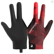 [aliout]Pool Player Gloves Comfortable Billiard Glove 3 Finger Pool Gloves Lightweight Pool Table Gl
