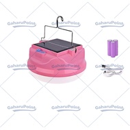 【Beli 1 Gratis 1】Lampu Emergency Tahan 24 Jam Tenaga Surya Lampu Emergency IP67 Tahan Air Lampu Tena