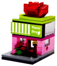 KIDS Jual Mainan Sembo Block FLOWER SHOP Lego Edisi Mini Block Toko Bu