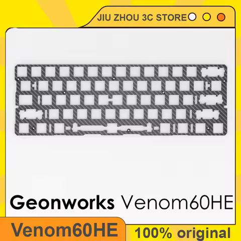 Geonworks Venom60HE Positioning Plate And Foams Fr4/Alu/carbon 6.25/7U Material Gaming Mechanical Ke