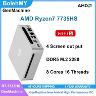 GenMachine Yi7000 AMD Ryzen7 7735HS Win11 2024 New Arrvial  High Performance MINI PC