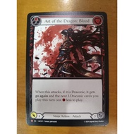 FAB Art of the Dragon: Blood Majestic HNT The Hunted Flesh and Blood TCG English
