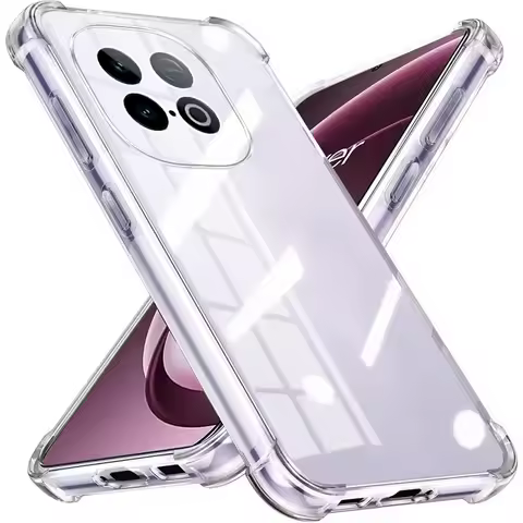 For IQOO Z10 Turbo Pro Case IQOO Z10 Turbo Shockproof Back Cover Transparent Silicone Case For IQOO 