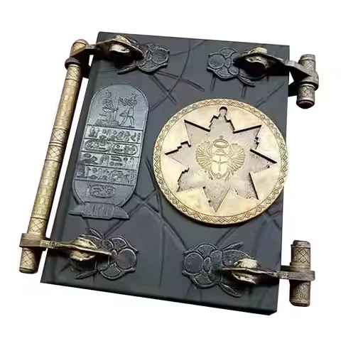The Mummy Movie Prop Replicas Book Of The Dead Collectible Ancient Egypt Style Decorative Magics Boo