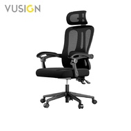 Vusign เก้าอี้ทำงาน เก้าอี้เพื่อสุขภาพ พร้อมที่วางขา ปรับเอนได้ นั่งสบาย รองรับทุกสรีระ Economic Off