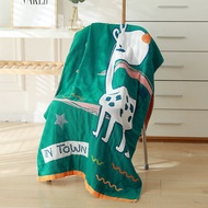 codJoylove Five-layer Gauze Bath Towel Plus Cotton Cartoon Large Towel Couple Children Quick-drying