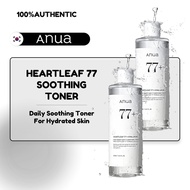 [Anua] 77 Soothing Toner  โทนเนอร์ I pH 5.5 Trouble Care Calming Skin Refreshing Hydrating Vegan 250