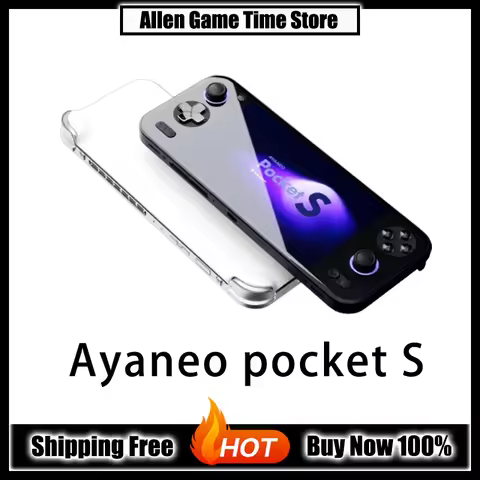 Ayaneo Pocket S Gx3 Gen Android Gaming Handheld Ultra Portable 2.6-Inch 2k Bezel-Less Mirror Screen 