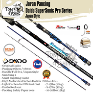 Joran Pancing DAIDO SUPERSONIC Pro Series JS 180cm (10kg - 15kg) Japan Style Fuji - Toms Fishing
