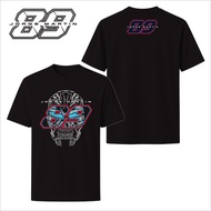 Moto GP Jorge Martin 89 T-Shirt with Front and Back Writing Motif, Short Sleeves