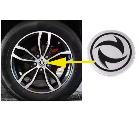4pcs Hub cover wheel cover aluminum logo dust-proof Rims HubCaps for DFSK Dongfeng Glory 330/360/370