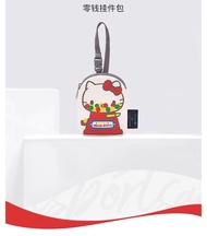 LeSportsac Music Poem Hello Kitty Co-signed Small Capacity Pendant Zero Wallet Decoration Bag 3422