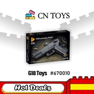 Panlos G18 Building Blocks Shootable Assembled Educational Small Particles Building Blocks Children 