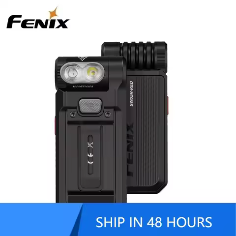 Fenix SW05R-RED Red and White dual light source Corner Multifunctional Work Rechargeable Flashlight