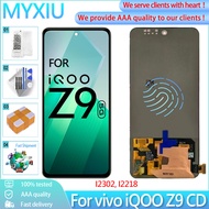 AMOLED 6.67 "ต้นฉบับสำหรับ Vivo IQOO ดิจิไทเซอร์จอแสดงผล LCD ประกอบ Z9สำหรับ VIVO IQOO Z9 I2302 I221