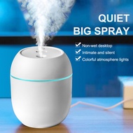 LF Free Ship USB Portable Air Humidifier 250ML Essential Oil Diffuser 2 Modes Auto Off with LED Light for Home Car Mist Maker Face Steamer