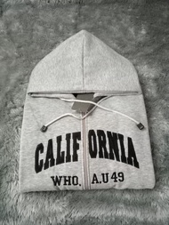 Jaket Hoodie WHO AU California Zipper Cream / Hoodie WHO.AU 1849 Pria Dan Wanita Premium Quality Tah
