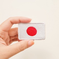 COUNTRY FLAG EMBROIDERY PATCH JAPAN FLAG EMBROIDERED BADGE/ INTERNATIONAL FLAG IRON PATCH