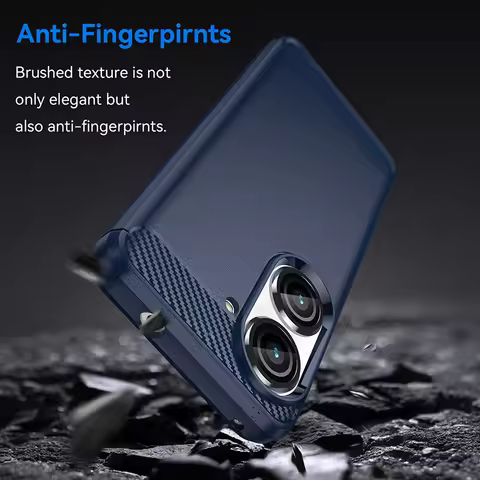 Luxury Silicone Shockproof Case For ASUS ZenFone 6 6Z 9 10 11 Ultra ZS630KL ZB631KL ZB633KL Carbon F