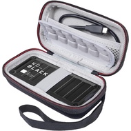 Compatible with MUMING storage case, Western Digital WD Portable SSD 1TB WD_BLACK P40.