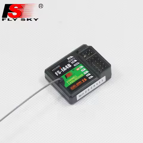 FLYSKY FS-IA4B IA4B 2.4G 4CH AFHDS 2A Mini Receiver for FLYSKY FS-I6 FS-I6X FS-GT2E FS-iT4S Radio Tr