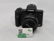 新淨 激平 Canon EOS m50 黑色 機身 加 15-45mm kit set 快門6000內 反屏 相機  wifi  連拍 追星 not r50 r100 750d 800d