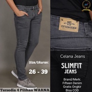 Fifteen Denim - Men's Slim Fit Streetwear Jeans Original New Fifteen Denim Men's Jeans/