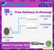 DAIKIN MULTI-SPLIT INVERTER WALL MOUNTED R32 -MKC Series (CTKC25RVM / CTKC35RVM / CTKC50SVM)