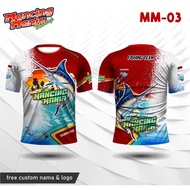 jersey mancing kaos mancing mania mantap lengan panjang / pendek free