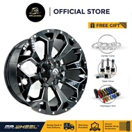 New Sport Rim FUEL ASSAULT D576 20inch Ranger Triton Hilux Dmax 4x4 4wheels 20x9 6x139.7 ET-12 Rim Baru Mr Wheel