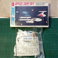 已砌部分⚠️老模 AMT Star Trek Space Ship Set Snap-Kits 星空奇遇記 初代早期舊版模型 冇列比例 細細隻/ Starship Enterprise 企業號 / K
