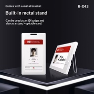 3.7" 4-Color E-Ink Smart NFC Badge – Passive Digital Work Card & Student ID | No Battery Needed | Re