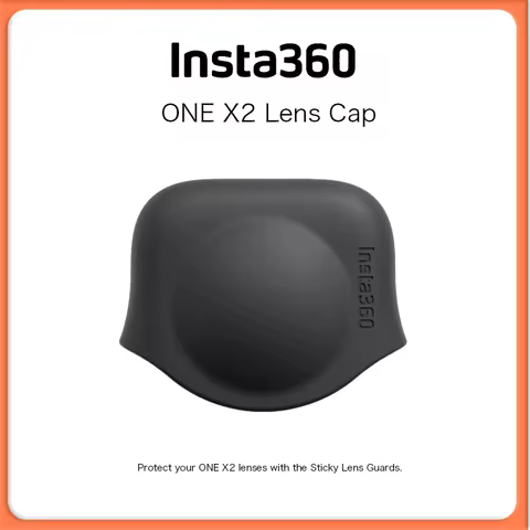 Insta360 ONE X2 Lens Cap Protect your lenses on-the-go.
