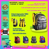 Children School Bags Elementary School Backpacks Character Motif Spider Man Super Hero Spiderman Bag Imported