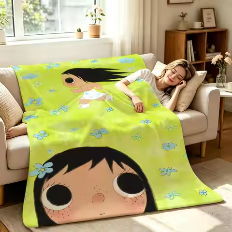 Brand C-Casetify Throw Soft Warm Flannel Throw Blanket, Multi-use for Sofa Bed Office Nap