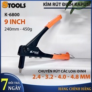 Rivet pliers, Rive Kapusi nail pliers 9.5 inch (24cm) high quality anti-rust steel specializes in ex