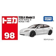[現貨] Takara Tomy Tomica Car - No.98 Tesla Model 3 特斯拉 全電動房車